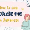 How to say ‘Excuse me’ in Japanese: Useful expressions 