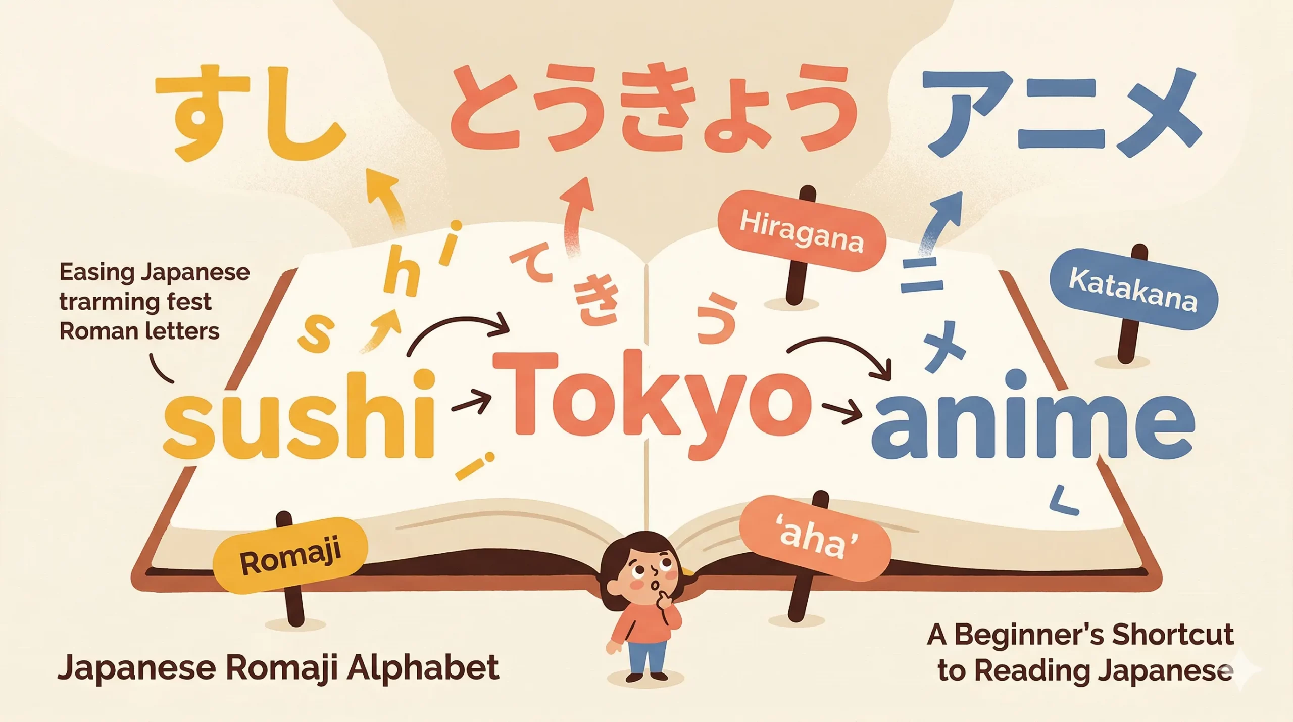 Japanese romaji alphabet