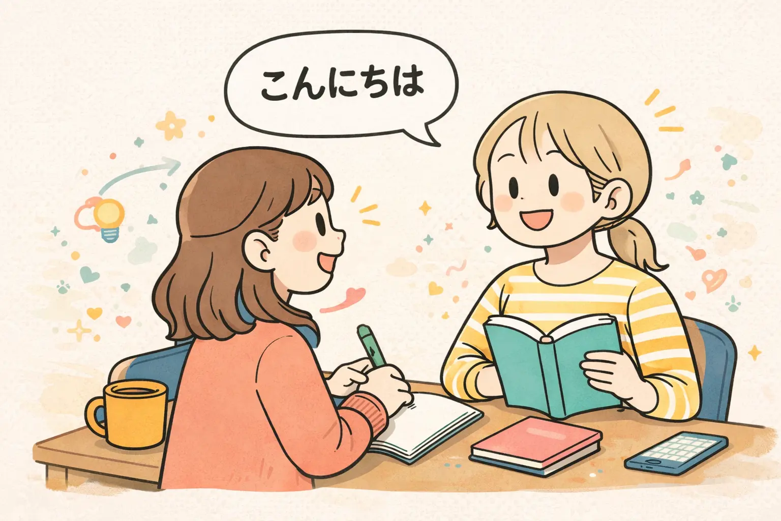 Learn Japanese speaking at the right time